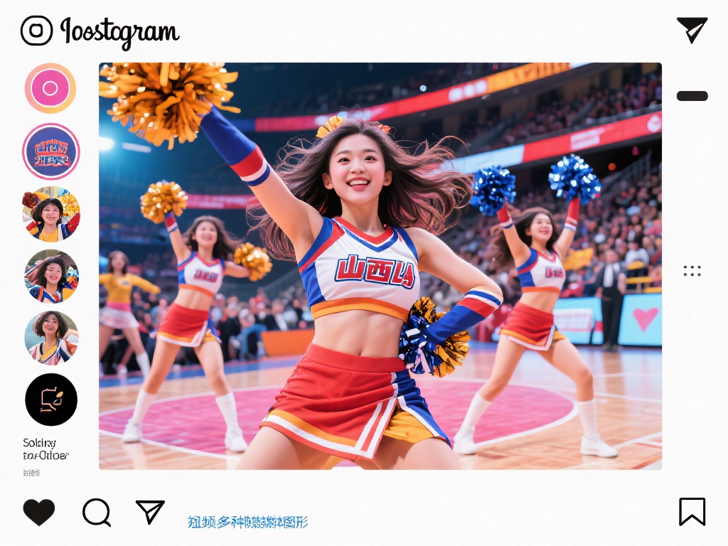 山西啦啦队社媒日常:一圈不够看,两圈更过瘾 在社交媒体上,视觉效果无疑扮演了至关重要